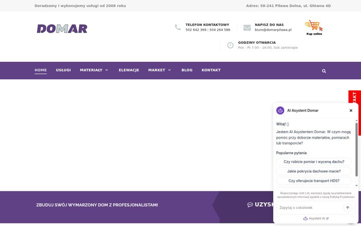 Screenshot του domarpilawa.pl