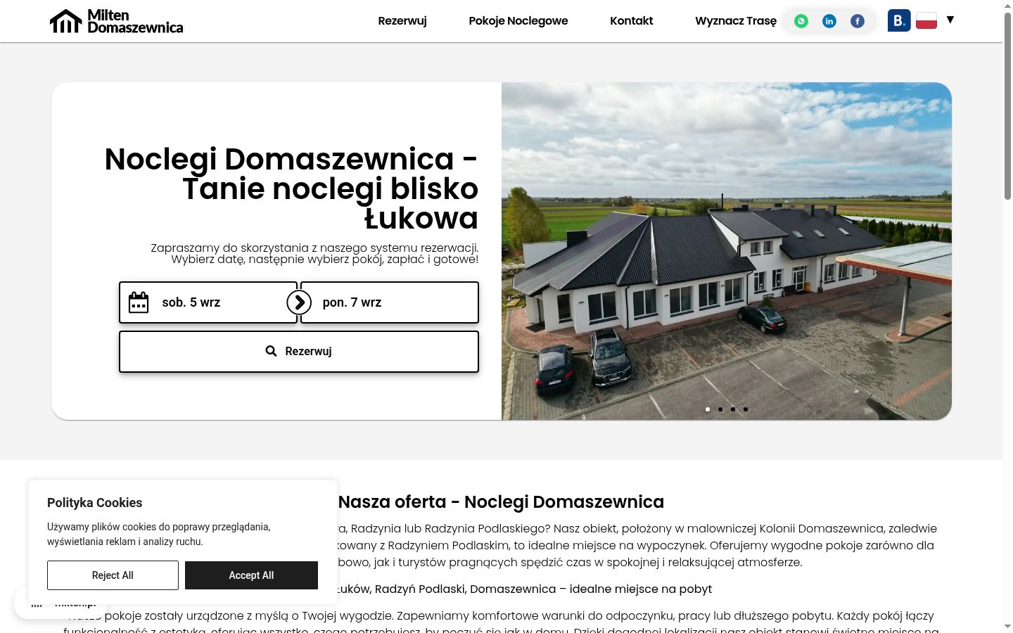 Screenshot tal-banner tal-kunsens muri qabel kwalunkwe interazzjoni