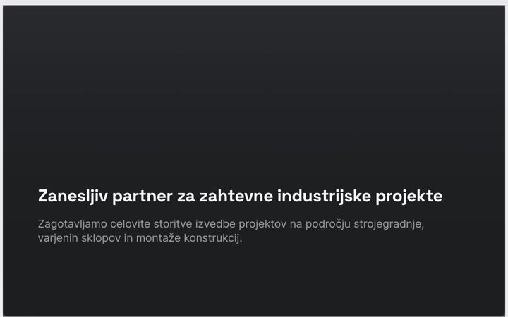 Screenshot von domat.si