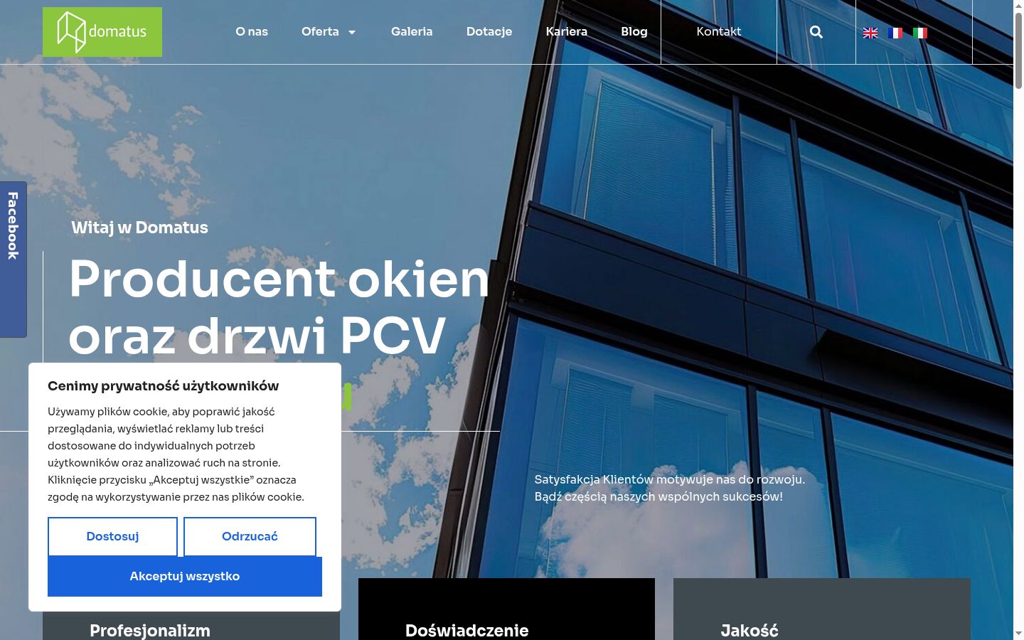 Ekrānuzņēmums ar piekrišanas baneri, kas tika rādīts pirms jebkādas mijiedarbības