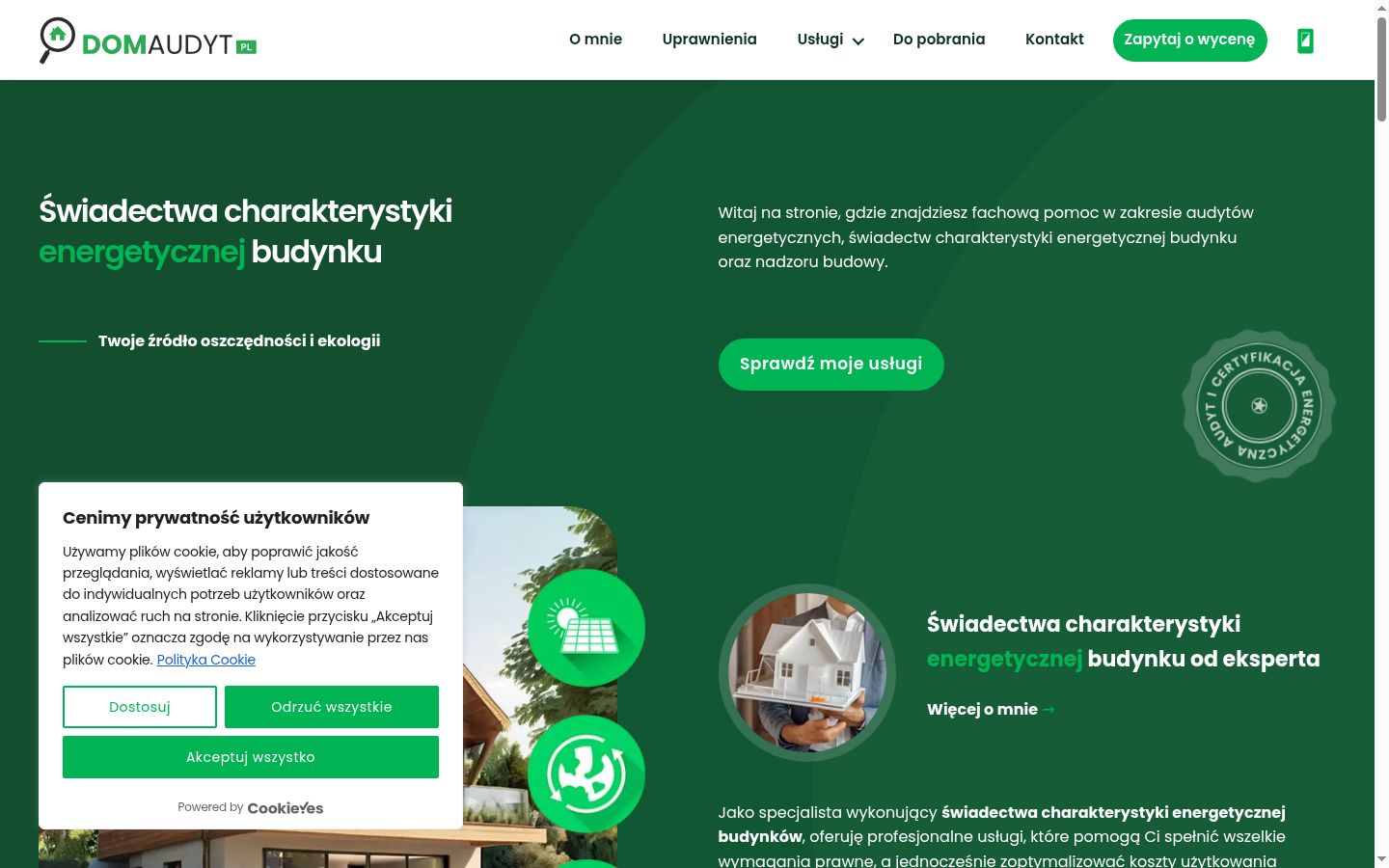 Ekrānuzņēmums ar piekrišanas baneri, kas tika rādīts pirms jebkādas mijiedarbības