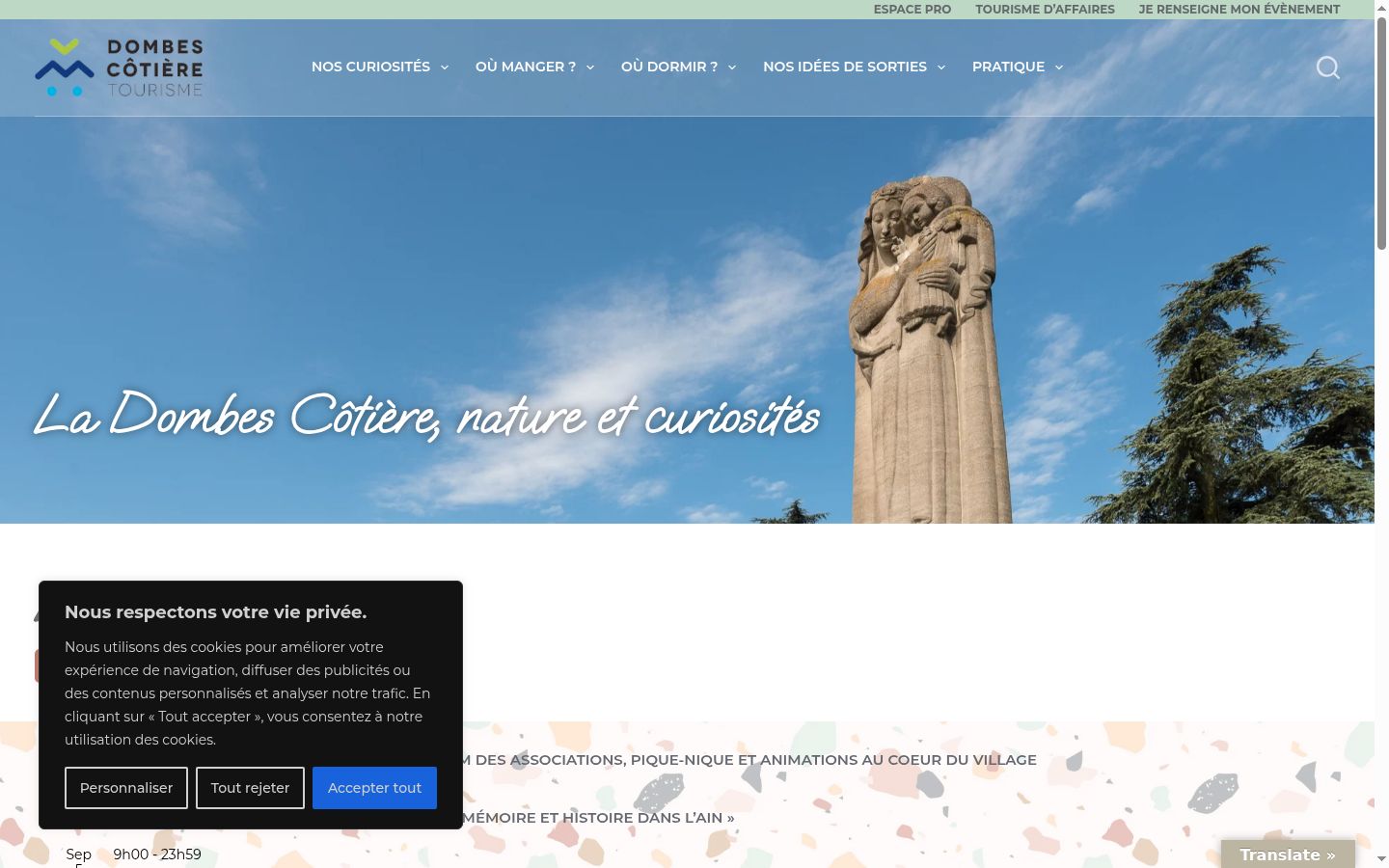 Screenshot tal-banner tal-kunsens muri qabel kwalunkwe interazzjoni