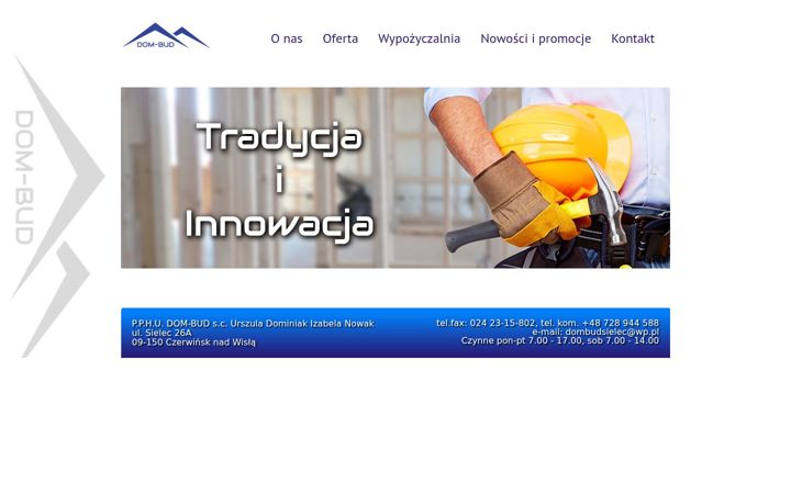 Zrzut ekranu dombudsielec.pl