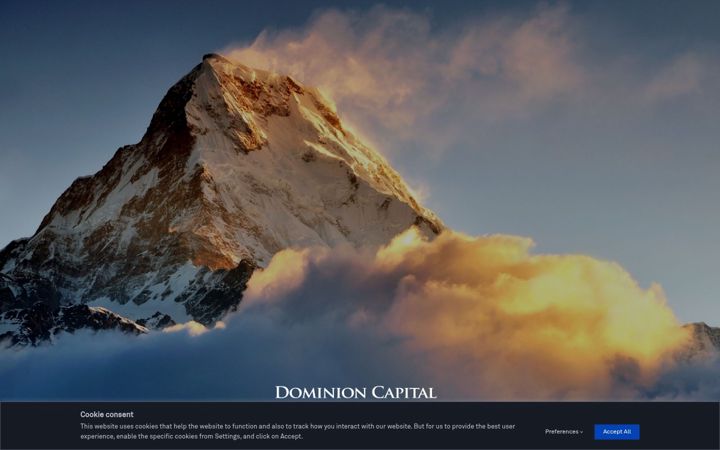 Screenshot of domcapllc.com