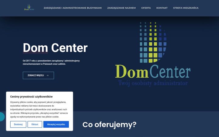 Screenshot του domcenter.com.pl