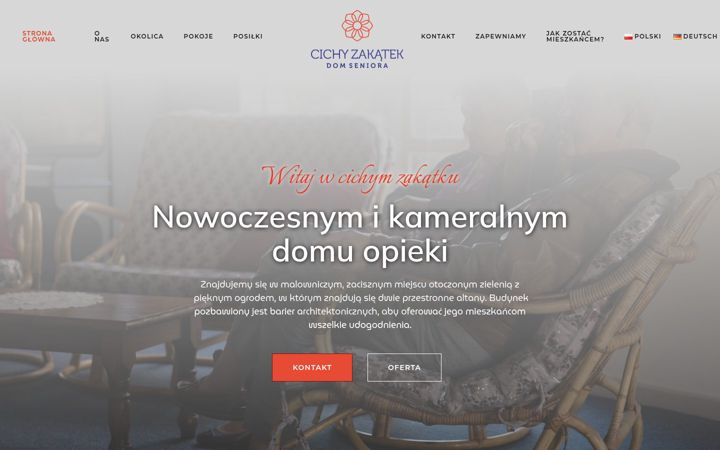 Screenshot του domcichyzakatek.pl