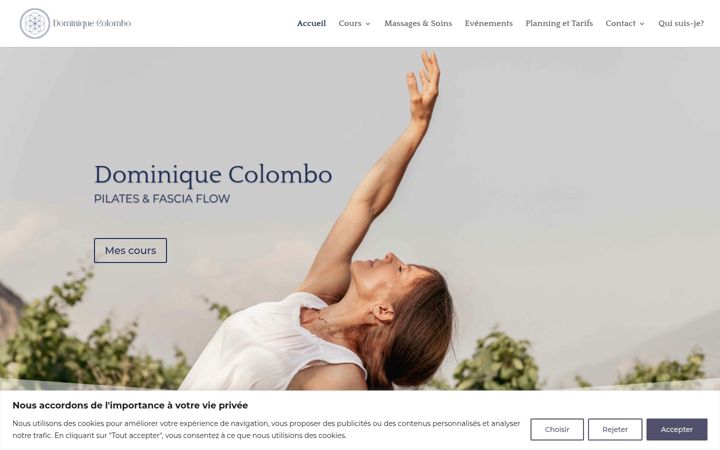 Screenshot of domcolombo.com