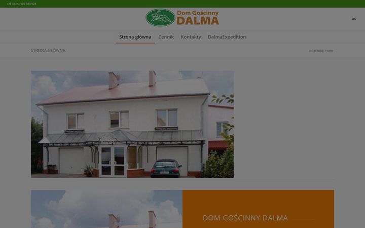 Screenshot του domdalma.pl