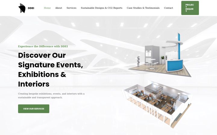 Screenshot of domdangelo.com