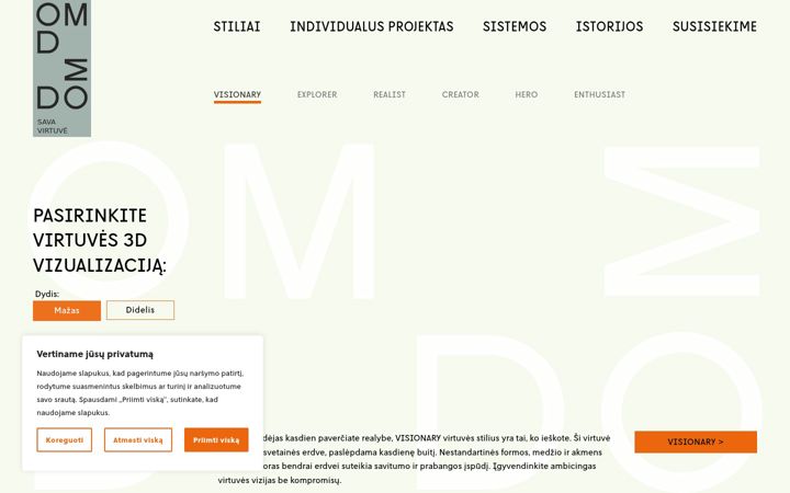 Screenshot of domdomhome.com