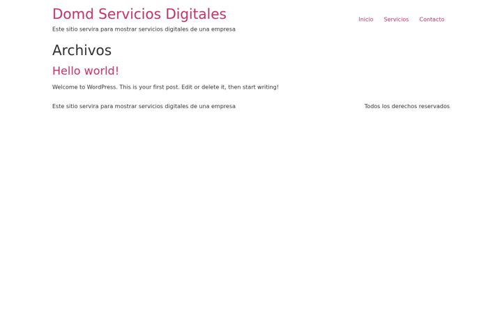 Screenshot of domdpro.com