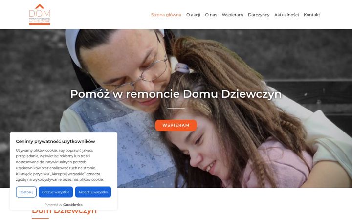 Screenshot του domdziewczyn.pl