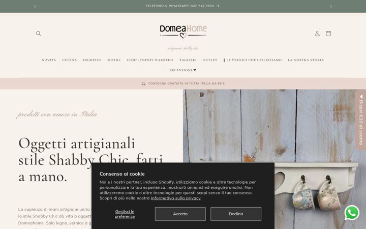 Screenshot of domeahome.com