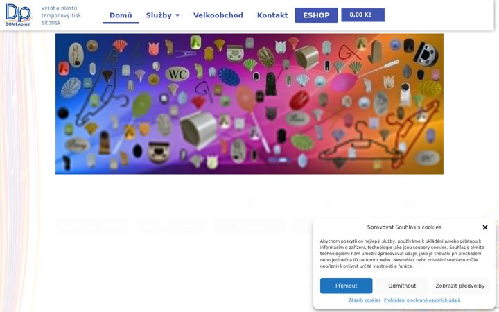 Screenshot of domeaplast.cz