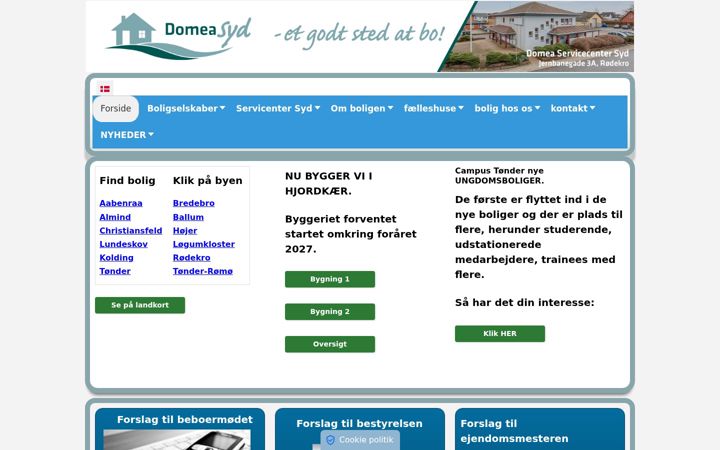 Snímek obrazovky domeasyd.dk