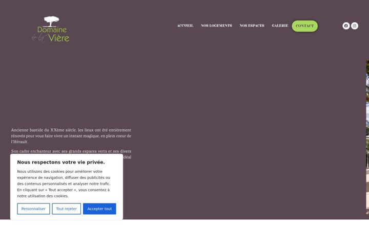 Screenshot of domedelaviere.com