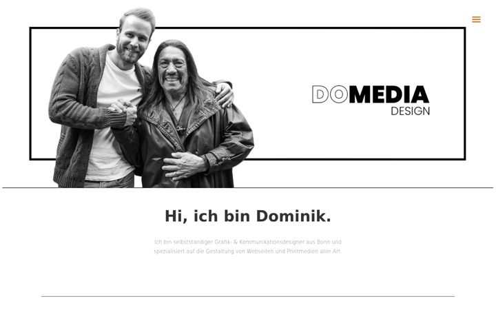 Zrzut ekranu domedia-design.de