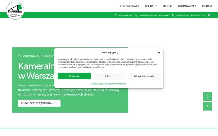 Screenshot ta' domeko.com.pl