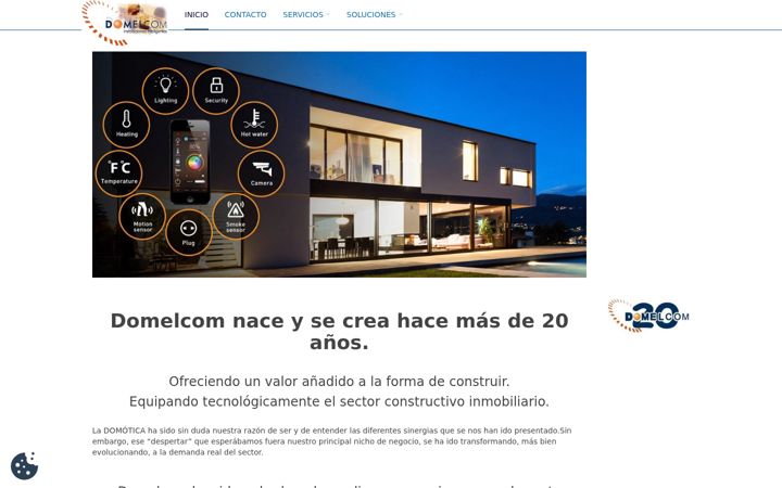 Screenshot of domelcom.com