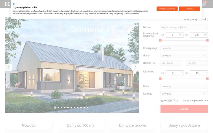 Screenshot ta' domenadom.pl