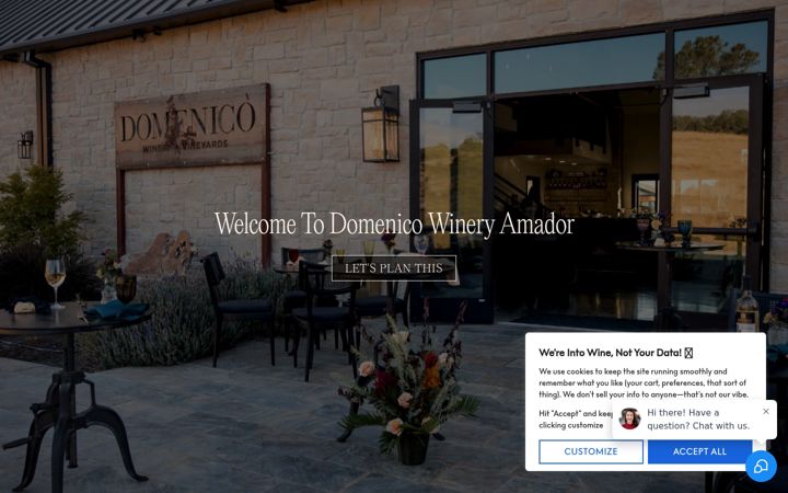 Screenshot of domenicoamador.com