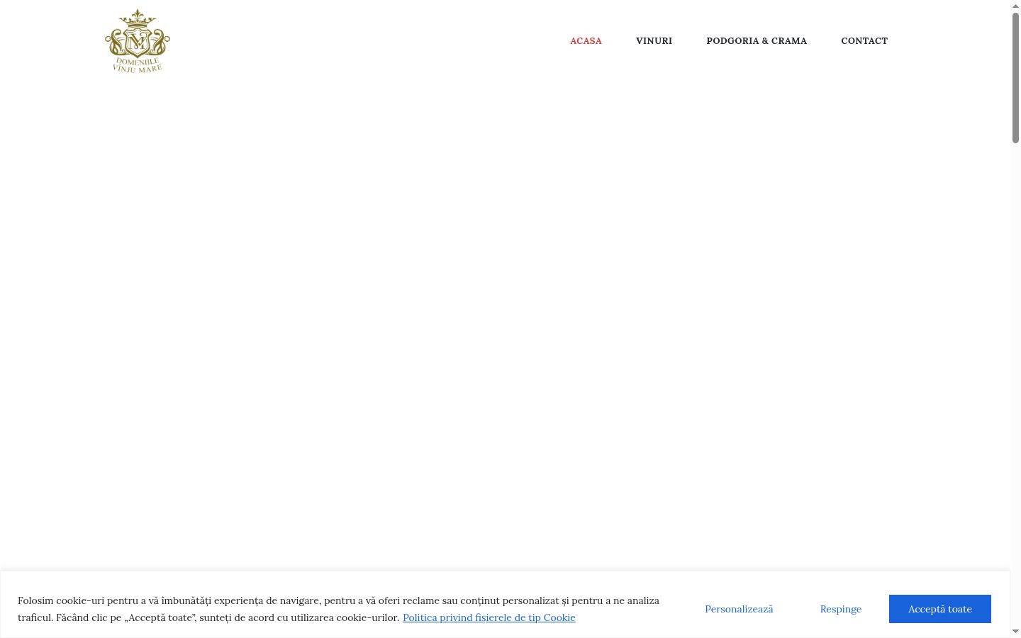 Screenshot des Einwilligungsbanners vor jeglicher Interaktion