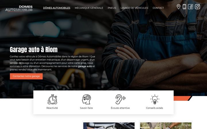 Screenshot of domesautomobiles.fr