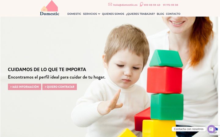 Screenshot of domestic.es