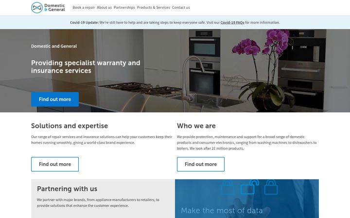 Captura de pantalla de domesticandgeneral.com.au