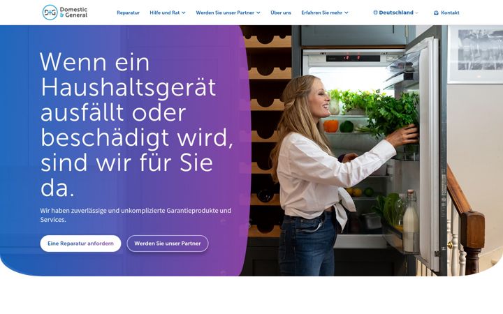 Screenshot of domesticandgeneral.de