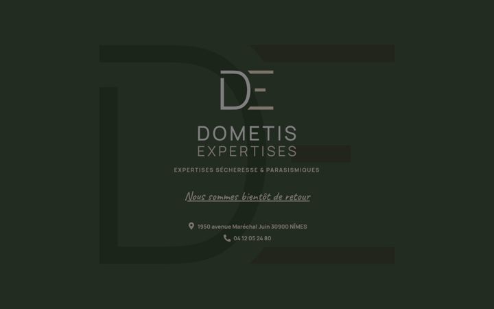 Screenshot of dometis-expertises.fr