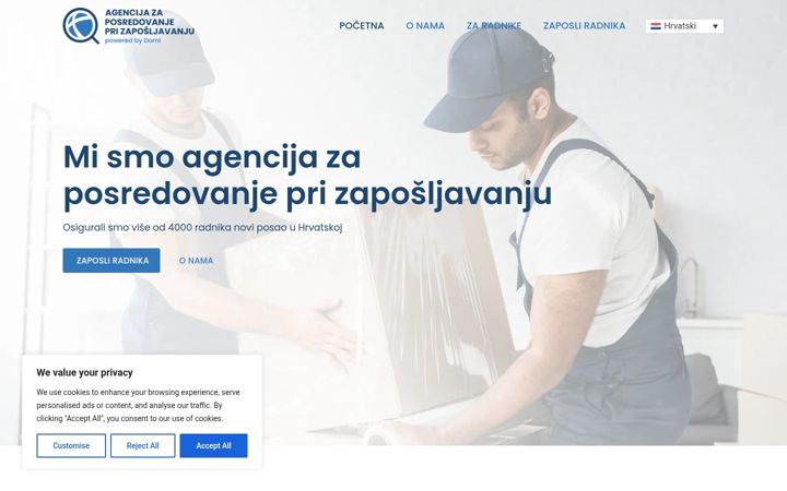 Screenshot of domi-grupa.com