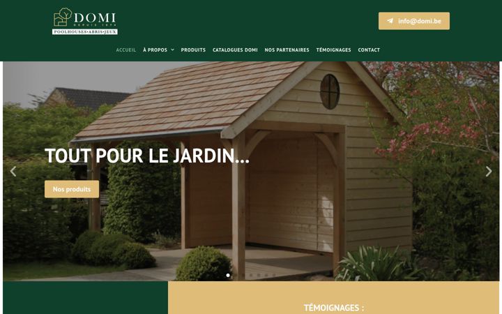 Screenshot of domi.be