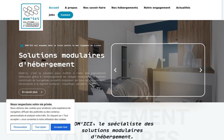 Screenshot ta' domici.fr