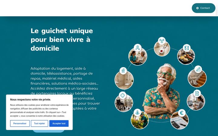 Screenshot ta' domicileservicesseniors.fr