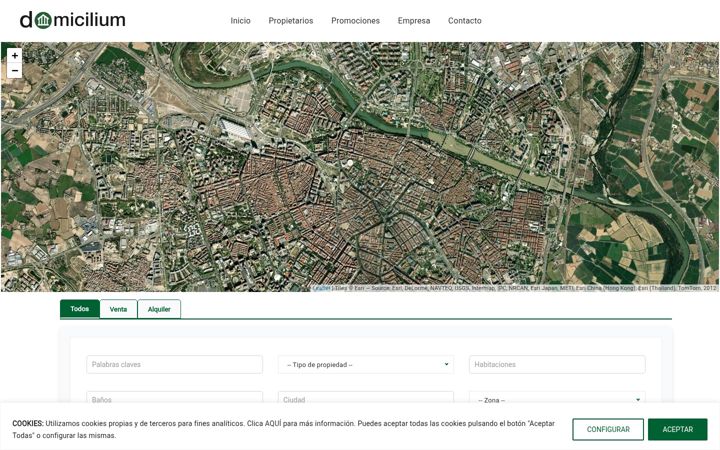 Screenshot of domicilium.es