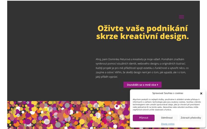 Screenshot di domigrafika.cz