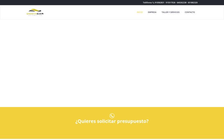 Screenshot of domingarauto.com