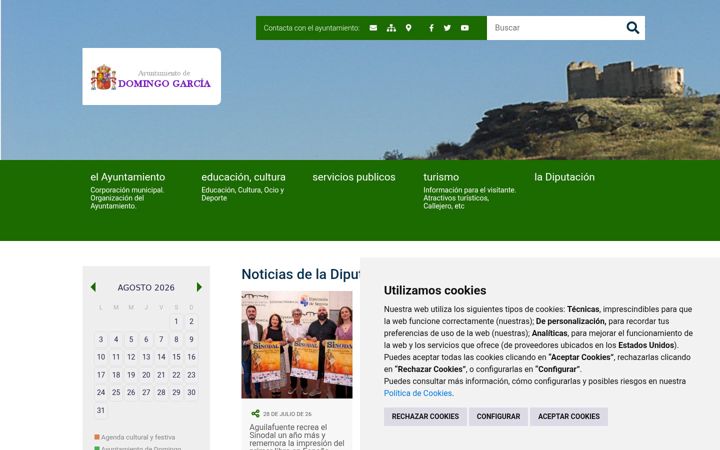 Zrzut ekranu domingogarcia.es
