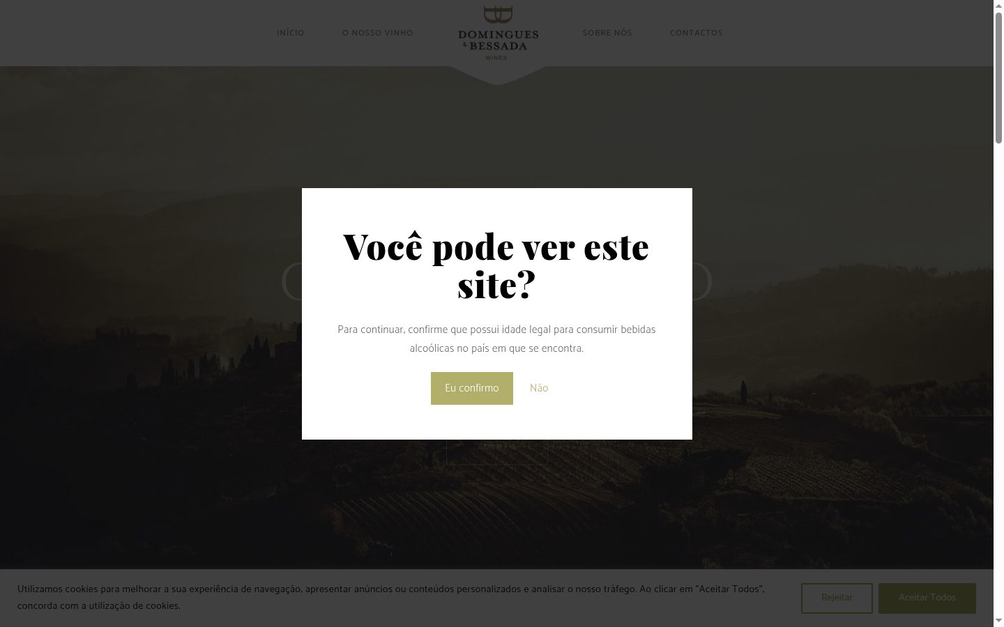 Screenshot tal-banner tal-kunsens muri qabel kwalunkwe interazzjoni