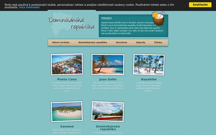 Screenshot di dominicana.cz