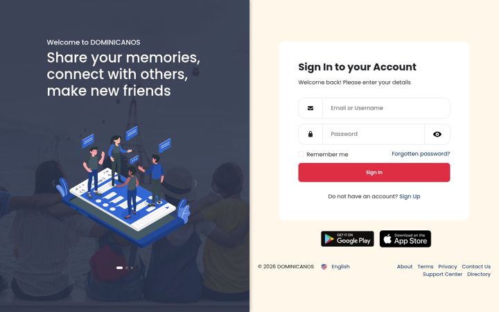 Screenshot of dominicanos.com
