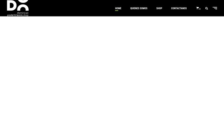 Screenshot of dominicanpadelshop.com