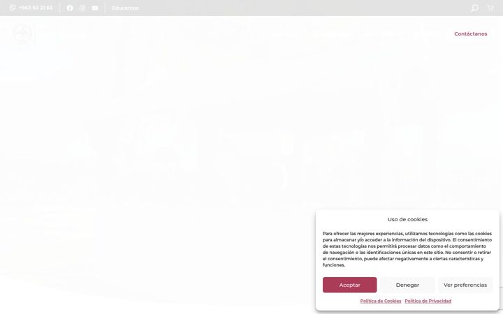 Screenshot of dominicaspaterna.es