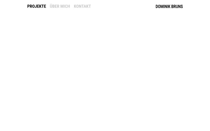 Screenshot di dominik-bruns.de
