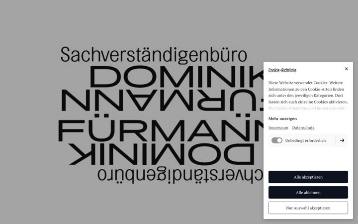 Screenshot di dominik-fuermann.de