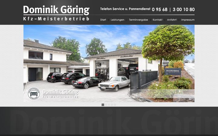 Screenshot di dominik-goering.de