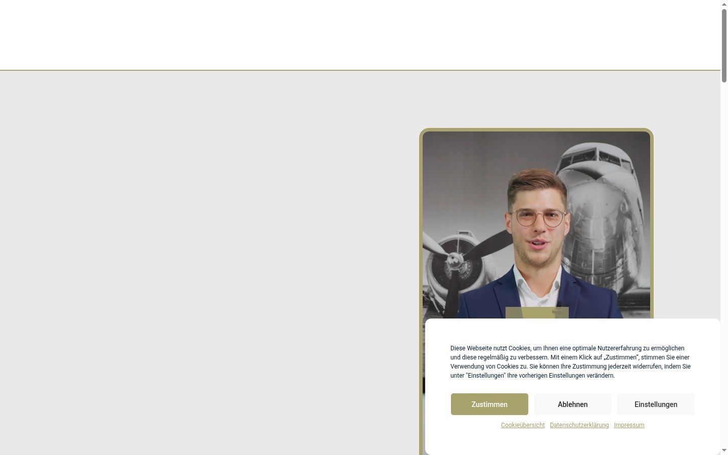 Zrzut ekranu banera zgody wyświetlanego przed jakąkolwiek interakcją