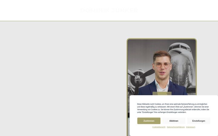 Screenshot di dominik-junker.de