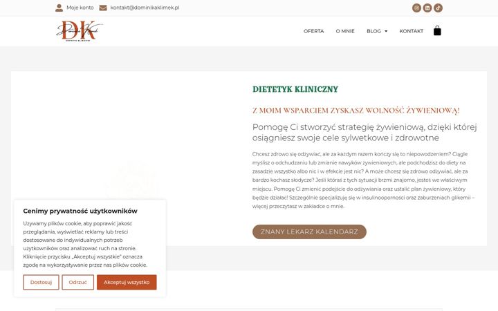 Ekrānuzņēmums no dominikaklimek.pl